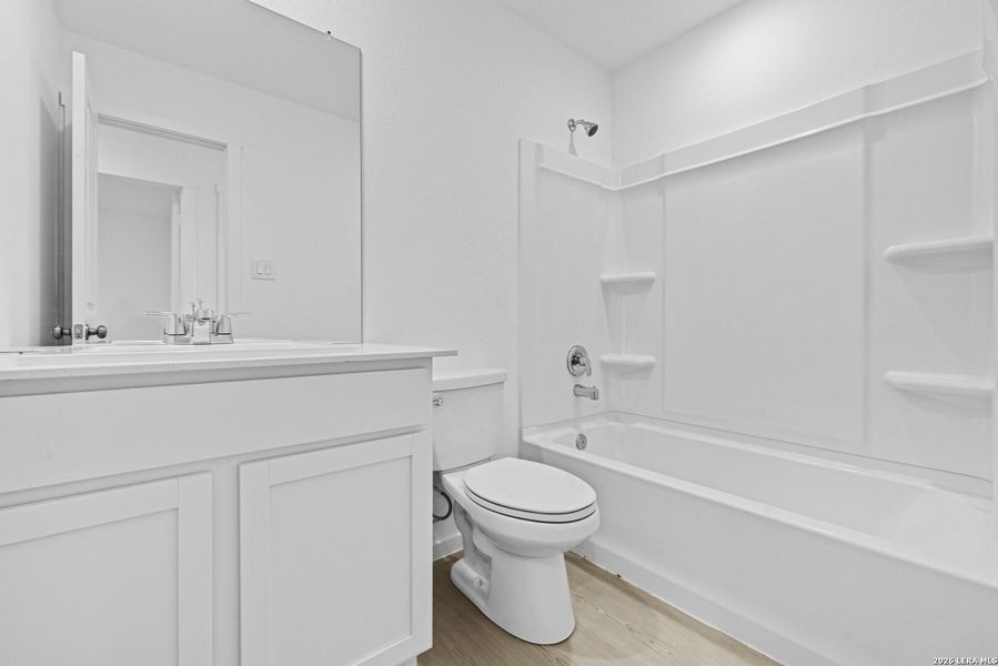 Furnished interior view inside a new home in Spring Grove, San Antonio (Image 4). Furnished interior view inside a new home in Spring Grove, San Antonio (Image 4).