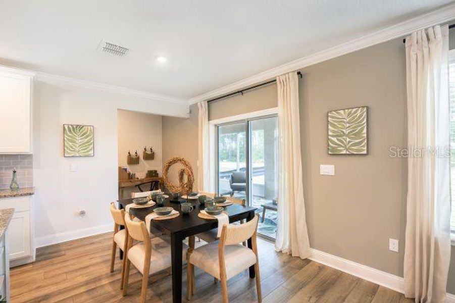 Furnished interior view inside a new home in Briarwood, Alachua (Image 27).