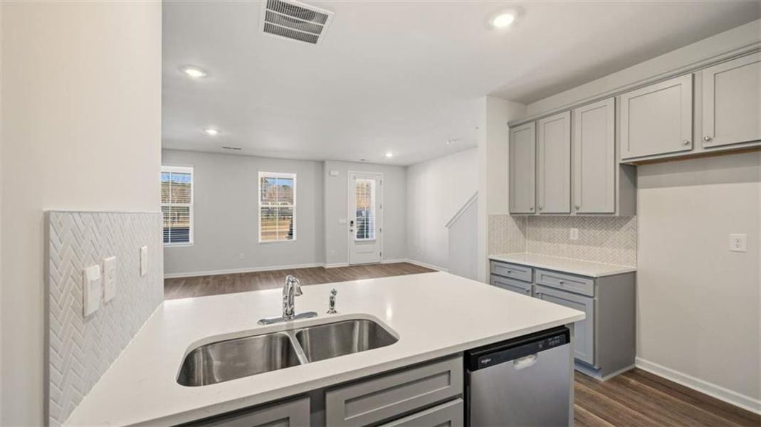 Furnished interior view inside a new home in Brookland Commons, Monroe (Image 11).
