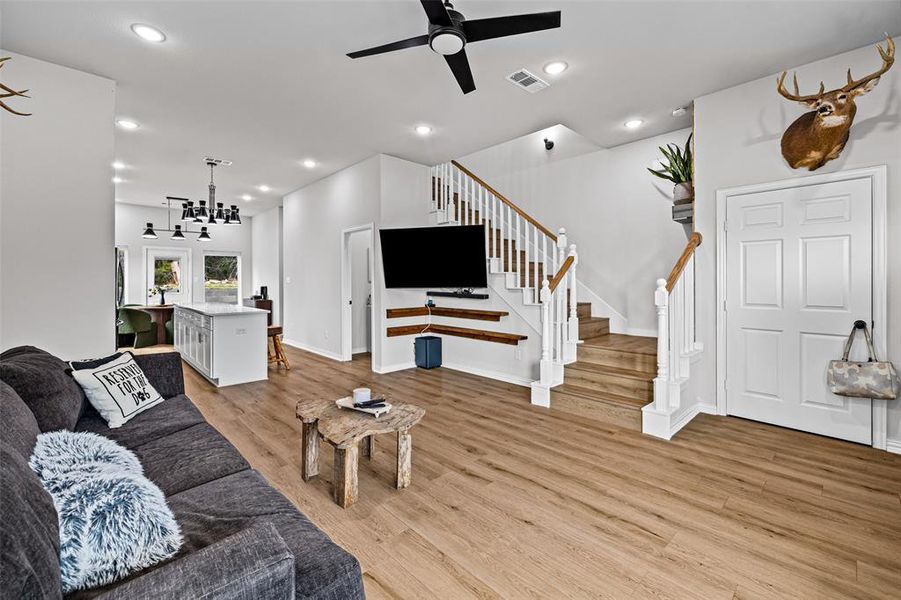 Furnished interior view inside a new home in , Granbury (Image 15).