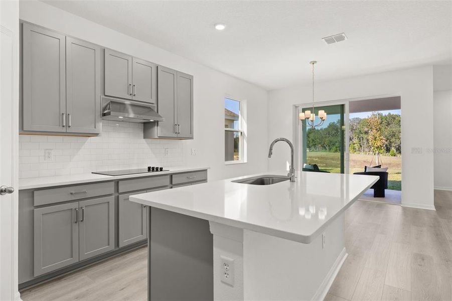 Furnished interior view inside a new home in Reserve at Hammock Oaks, Lady Lake (Image 6). Furnished interior view inside a new home in Reserve at Hammock Oaks, Lady Lake (Image 6).