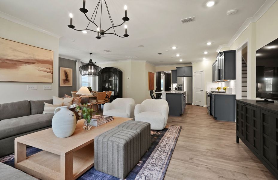 Representative furnished interior of a home built from the Bedrock by Pulte Homes in Riverstone, Monroe (Image 12). Representative furnished interior of a home built from the Bedrock by Pulte Homes in Riverstone, Monroe (Image 12).