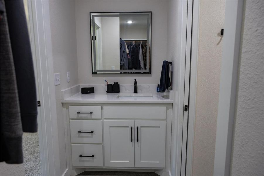 Furnished interior view inside a new home in , Powderly (Image 6).