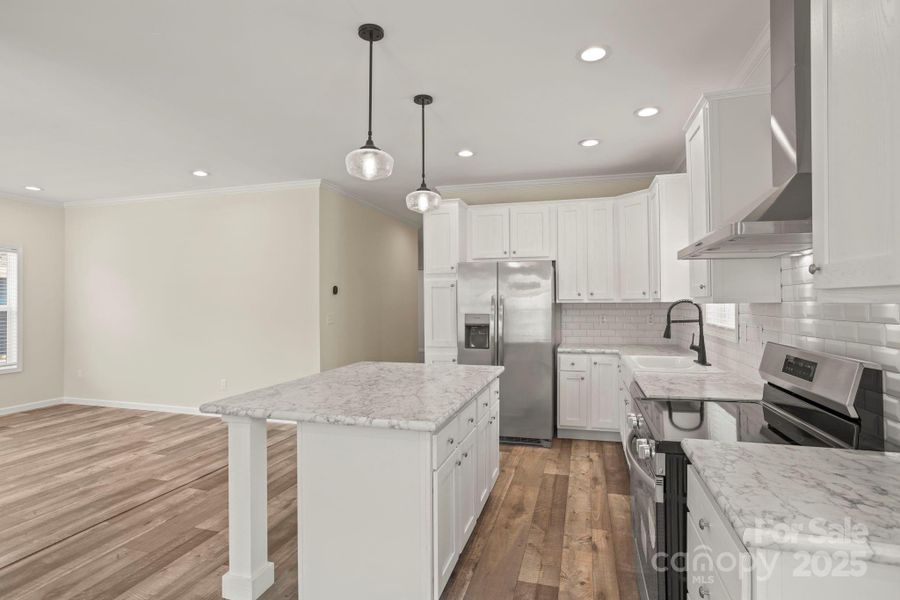 Furnished interior view inside a new home in , Asheville (Image 6).