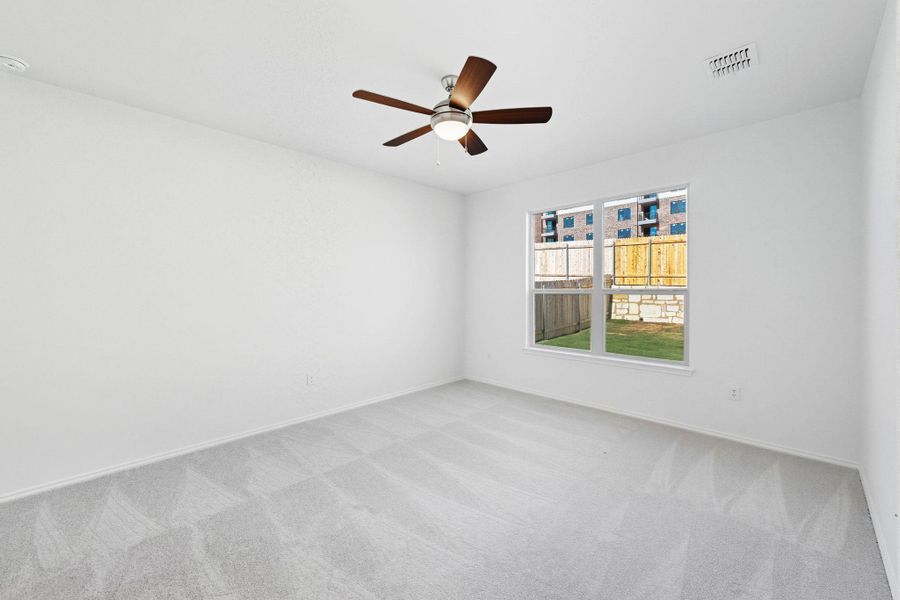 Spacious, unfurnished interior of a new home in McKinney Crossing, Austin (Image 28). Spacious, unfurnished interior of a new home in McKinney Crossing, Austin (Image 28).