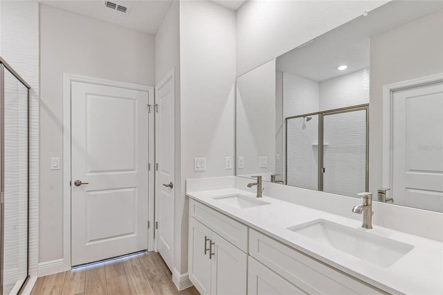 Furnished interior view inside a new home in Cherrywood Preserve, Ocala (Image 12).