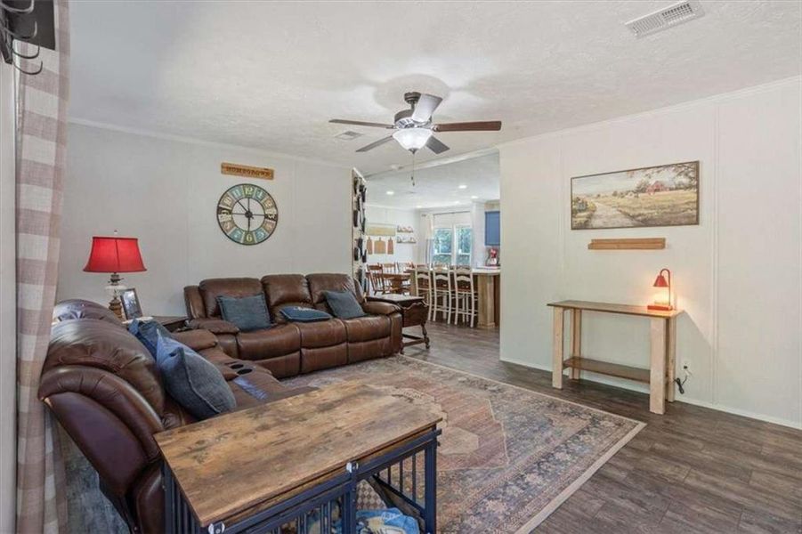 Furnished interior view inside a new home in , Talking Rock (Image 27).