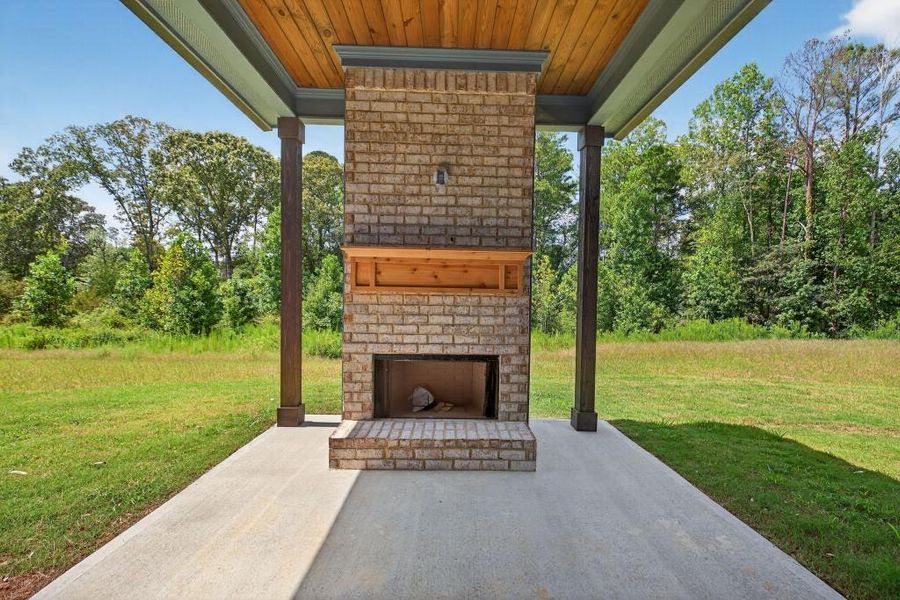 Front exterior of a new home in , Dallas, GA, highlighting curb appeal (Image 23). Front exterior of a new home in , Dallas, GA, highlighting curb appeal (Image 23).