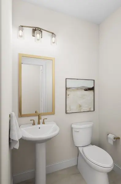 Representative furnished interior of a home built from the Mercel by Grenadier Homes in The Garden Homes at Swan Lake Estates, Dallas (Image 8).