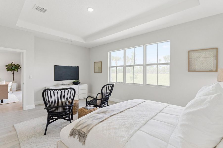 Furnished interior view inside a new home in , Port St. Lucie (Image 25).