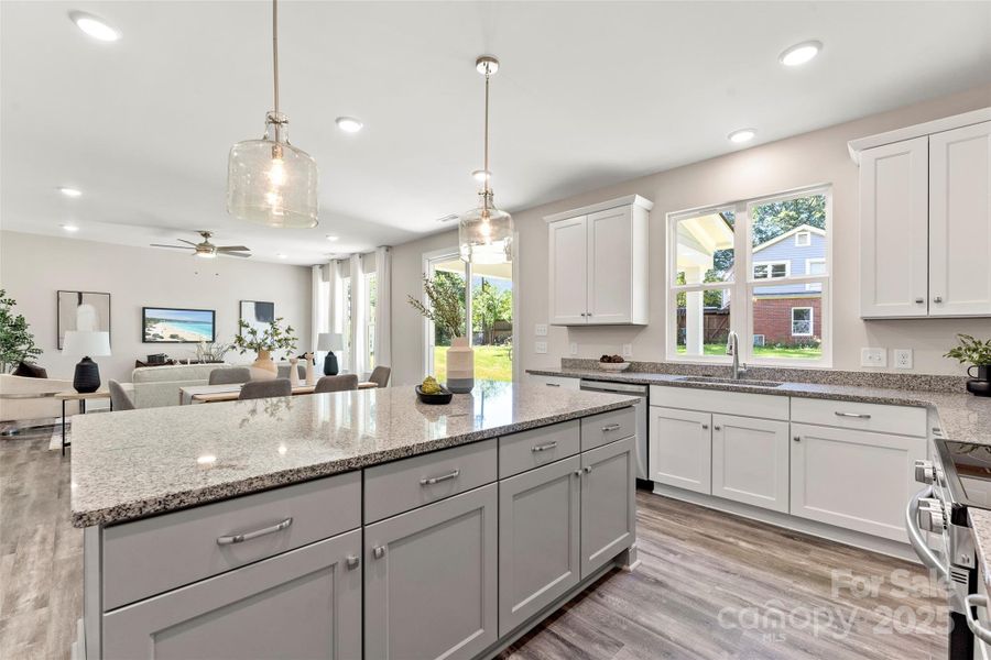 Furnished interior view inside a new home in , Gastonia (Image 12).