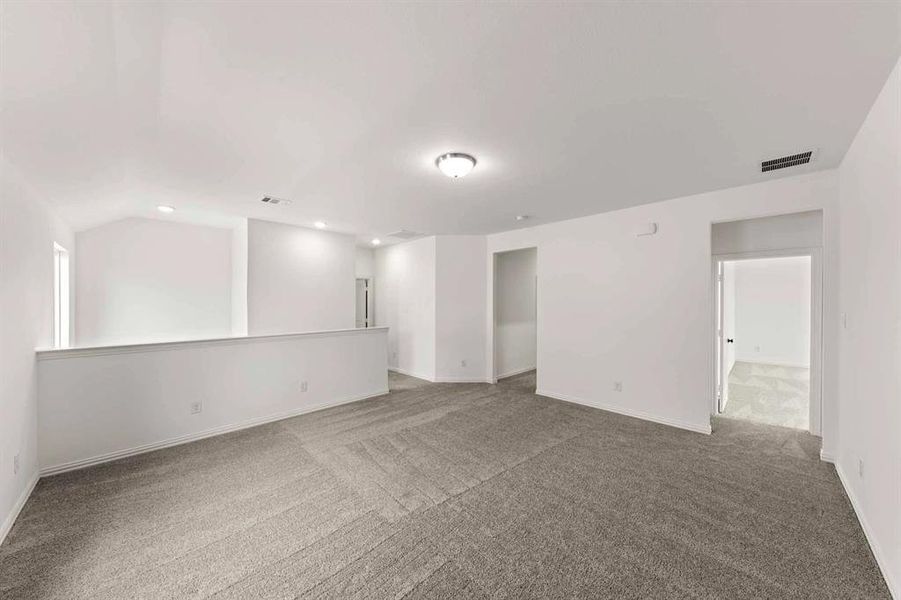 Spacious, unfurnished interior of a new home in Brookshire at Legacy Hills-50s, Celina (Image 23). Spacious, unfurnished interior of a new home in Brookshire at Legacy Hills-50s, Celina (Image 23).