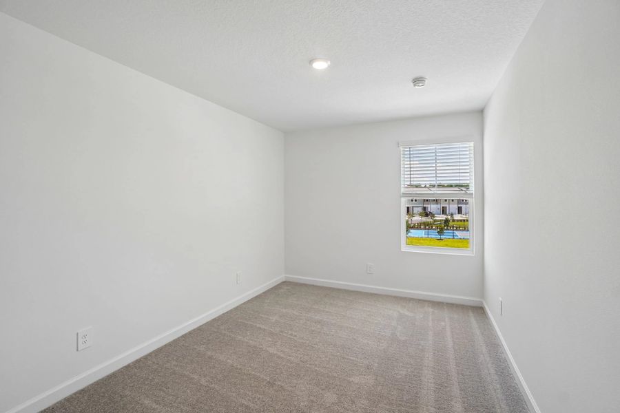 Bedroom 2 located off the front of the home