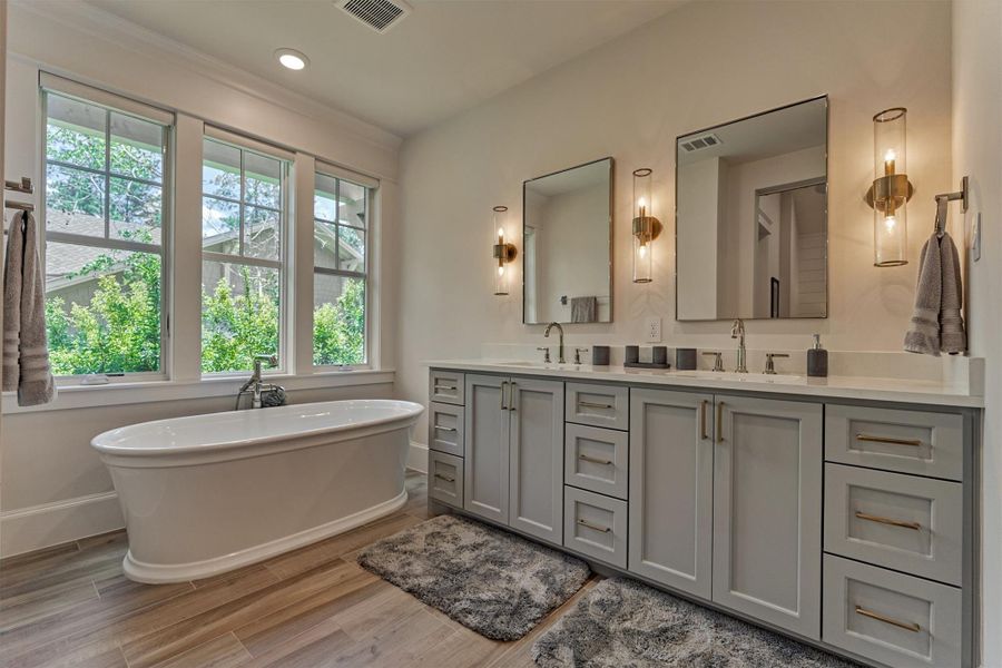 Furnished interior view inside a new home in , Montgomery (Image 15).