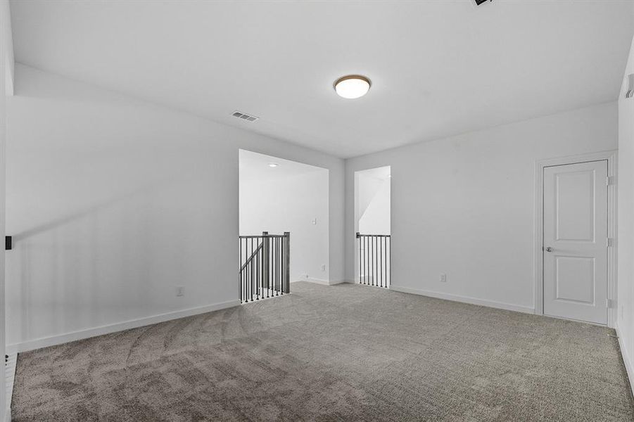 Spacious, unfurnished interior of a new home in Waterscape: 50ft. lots, Royse City (Image 20).