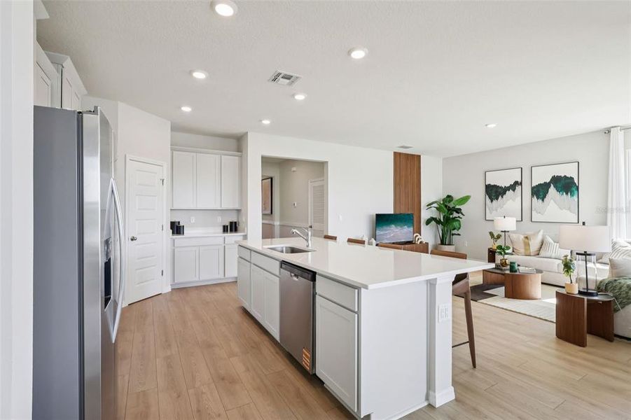 Furnished interior view inside a new home in Hawthorne Ranch, Lakeland (Image 5).