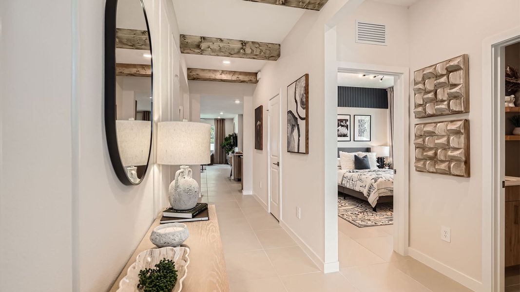 Furnished interior view inside a new home in Sandpiper Square, Stuart (Image 5).