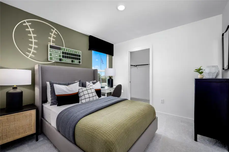 Furnished interior view inside a new home in Larson Crossing, Elgin (Image 10).