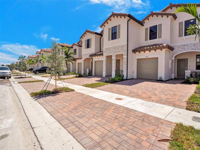 Exterior details and patio area of a home in , Homestead (Image 2). Exterior details and patio area of a home in , Homestead (Image 2).