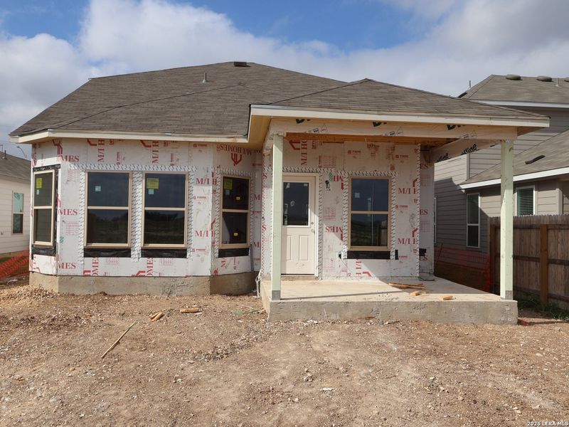 In-progress construction of a new home in Meadows at Clear Springs, New Braunfels, TX (Image 28).