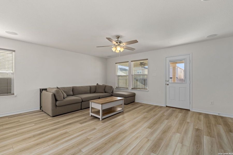 Furnished interior view inside a new home in , San Antonio (Image 15).