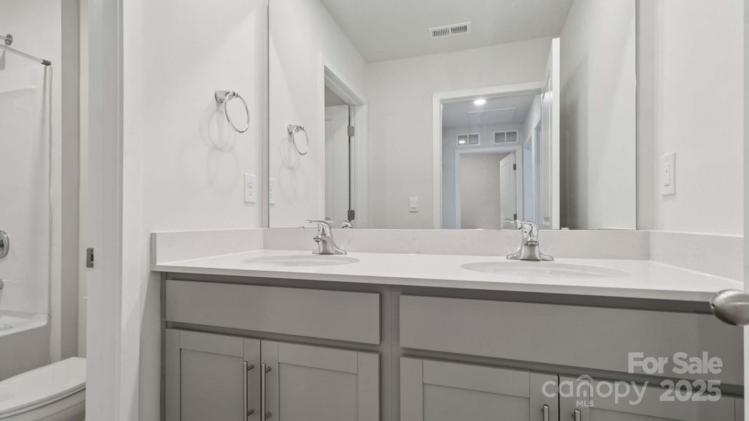 Furnished interior view inside a new home in Woodhaven at Chester, Chester (Image 4).