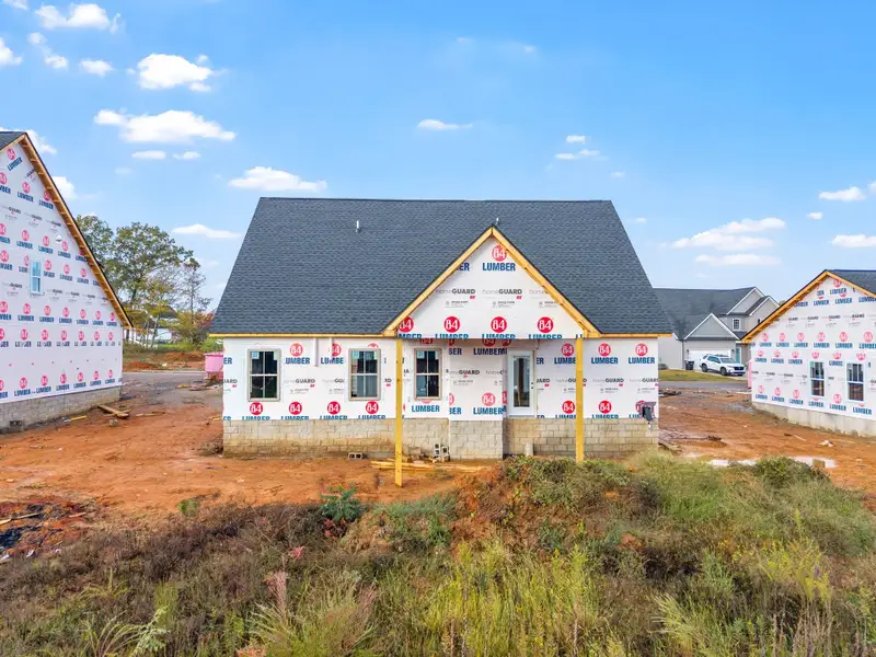 In-progress construction of a new home in Cherry Fields, Clarksville, TN (Image 12).