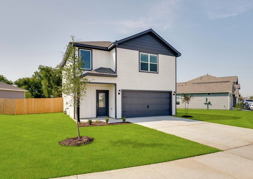 The Colorado has an attached two-car garage. The Colorado has an attached two-car garage.