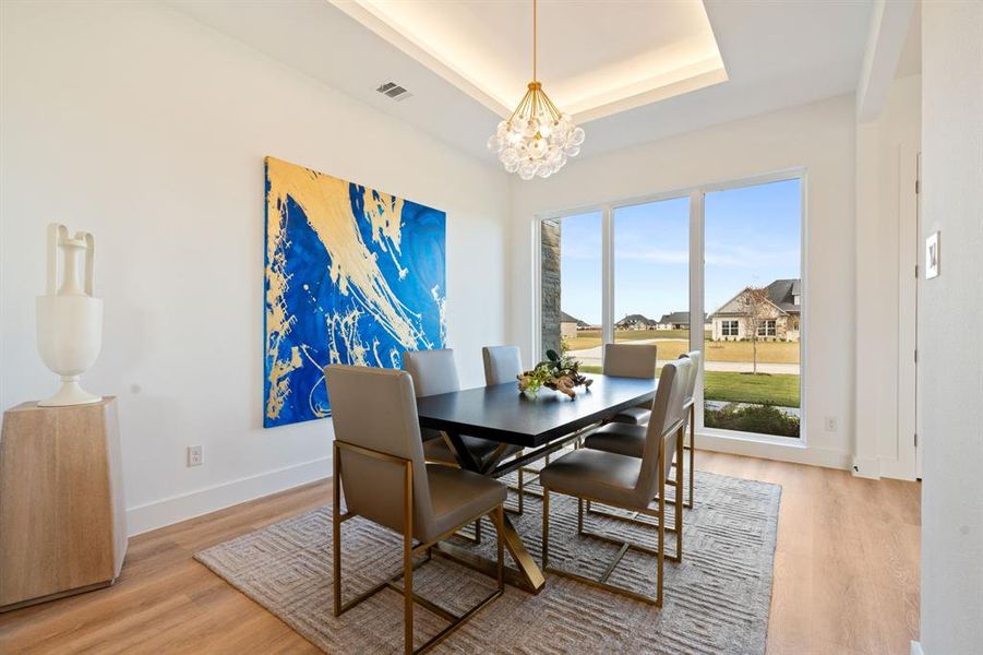 Furnished interior view inside a new home in , Venus (Image 8).