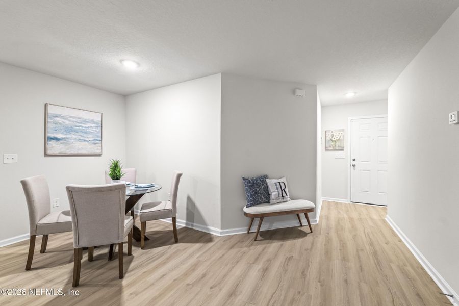 Furnished interior view inside a new home in , Jacksonville (Image 7).