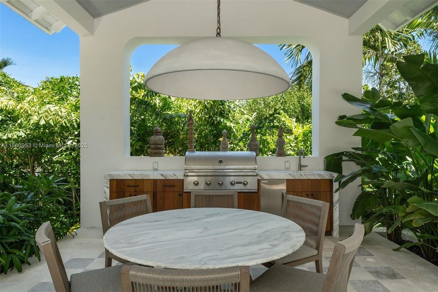 Furnished interior view inside a new home in , Key Biscayne (Image 54). Furnished interior view inside a new home in , Key Biscayne (Image 54).