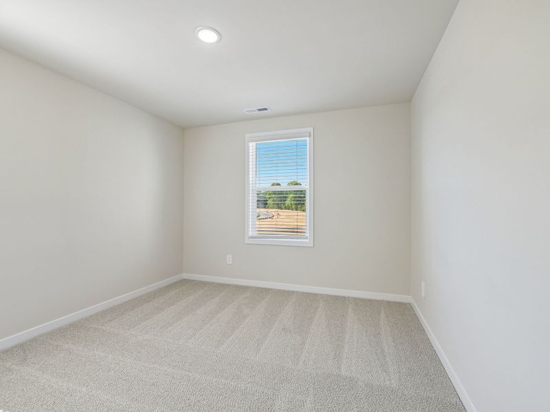 Spacious, unfurnished interior of a new home in Cadence Meadows, Zebulon (Image 19). Spacious, unfurnished interior of a new home in Cadence Meadows, Zebulon (Image 19).