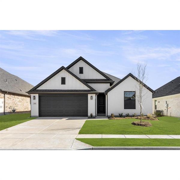 The Austin Floorplan - Modern Farmhouse Exterior