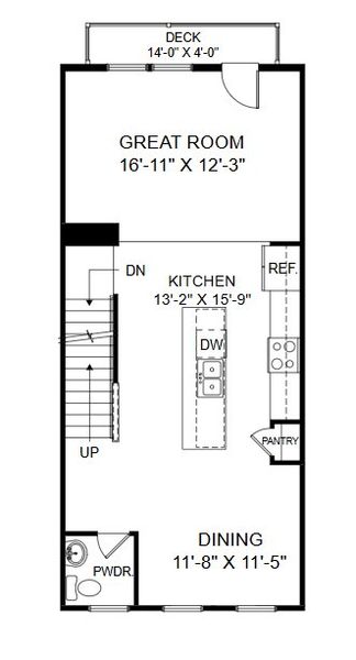 2D floor plan layout for the The Parker by Stanley Martin Homes in Westpark at Cane Bay, Summerville, SC (Image 5). 2D floor plan layout for the The Parker by Stanley Martin Homes in Westpark at Cane Bay, Summerville, SC (Image 5).