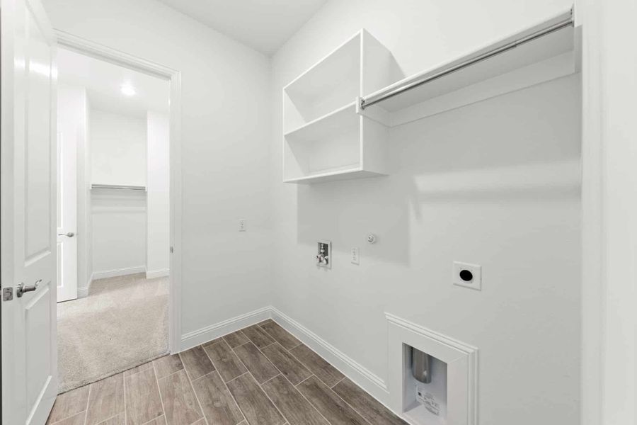 Representative unfurnished interior of a home built from the The Rio Grande Executive by UnionMain Homes in Wildflower Ranch, Justin (Image 22).