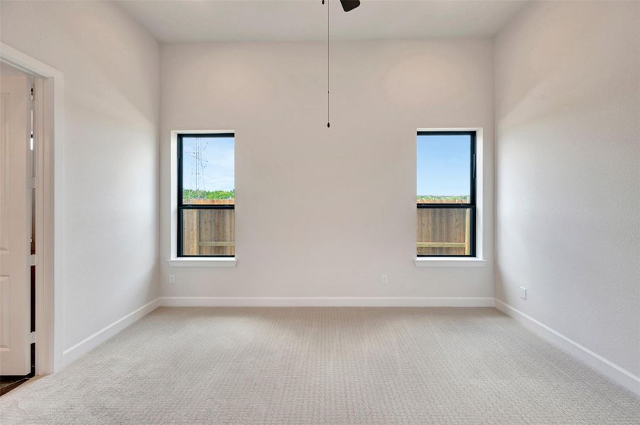 Spacious, unfurnished interior of a new home in Sienna - Landmark Row Collection, Missouri City (Image 30).