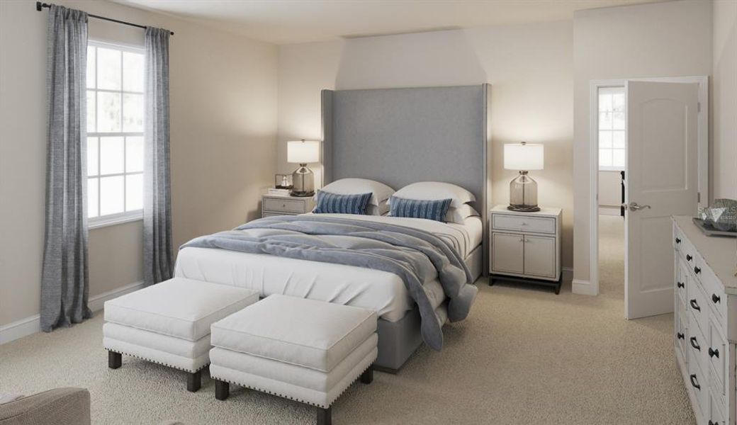 Furnished interior view inside a new home in Celebration, Celebration (Image 7). Furnished interior view inside a new home in Celebration, Celebration (Image 7).