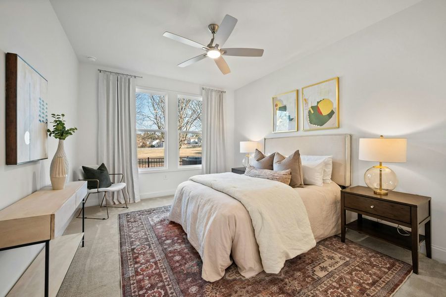 Representative furnished interior of a home built from the The Mimosa by Windsong Properties in Harmony Walk, Cartersville (Image 16).