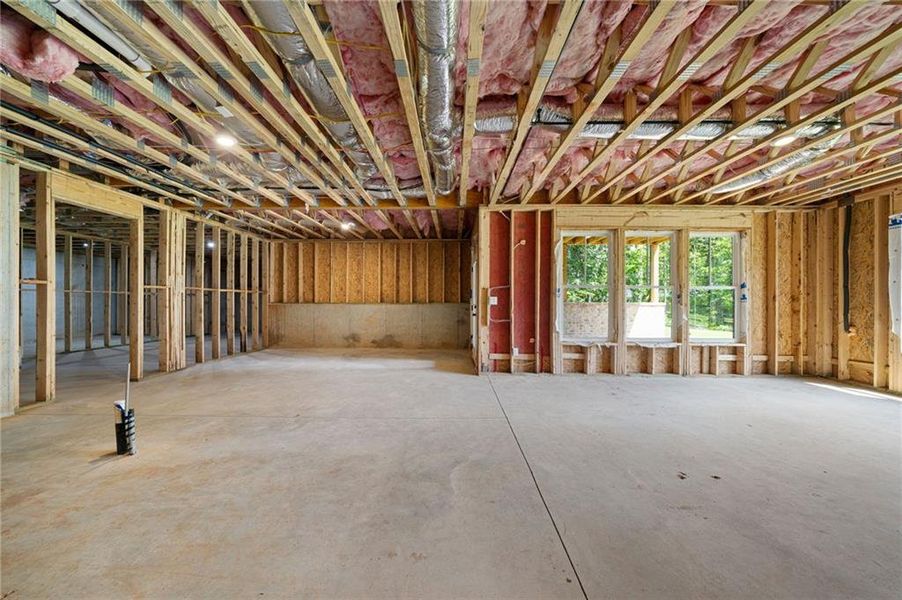 In-progress construction of a new home in , Atlanta, GA (Image 49).