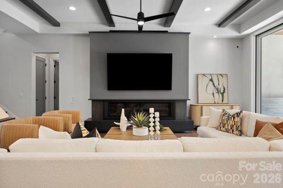 Furnished interior view inside a new home in , Charlotte (Image 8). Furnished interior view inside a new home in , Charlotte (Image 8).