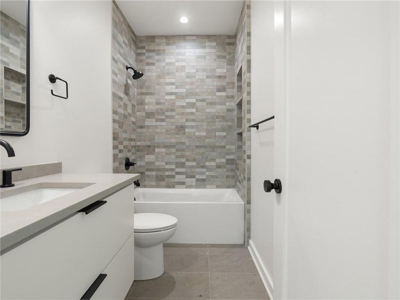 Furnished interior view inside a new home in , Decatur (Image 8).