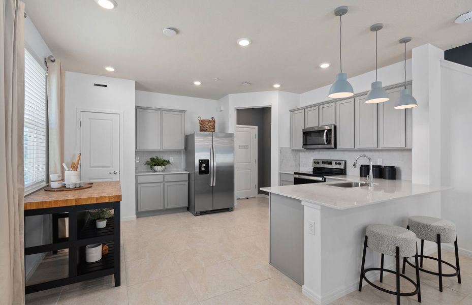 Spacious Kitchen Design