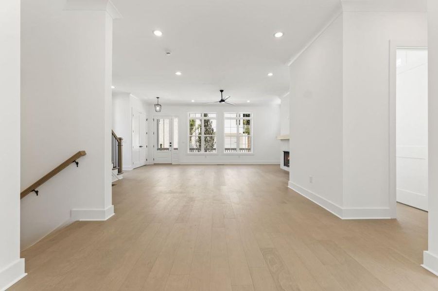 Spacious, unfurnished interior of a new home in , Roswell (Image 41).