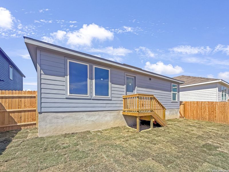 Exterior details and patio area of a home in Ridgeland, Kerrville (Image 3). Exterior details and patio area of a home in Ridgeland, Kerrville (Image 3).