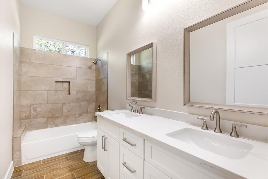 Furnished interior view inside a new home in , New Caney (Image 7).