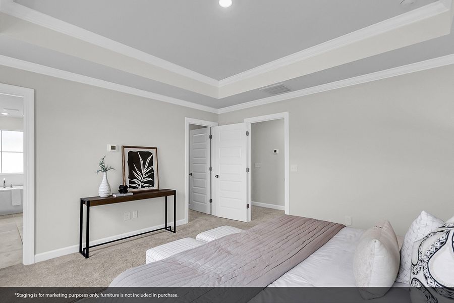 Furnished interior view inside a new home in Pineland Preserve, Summerville (Image 34).