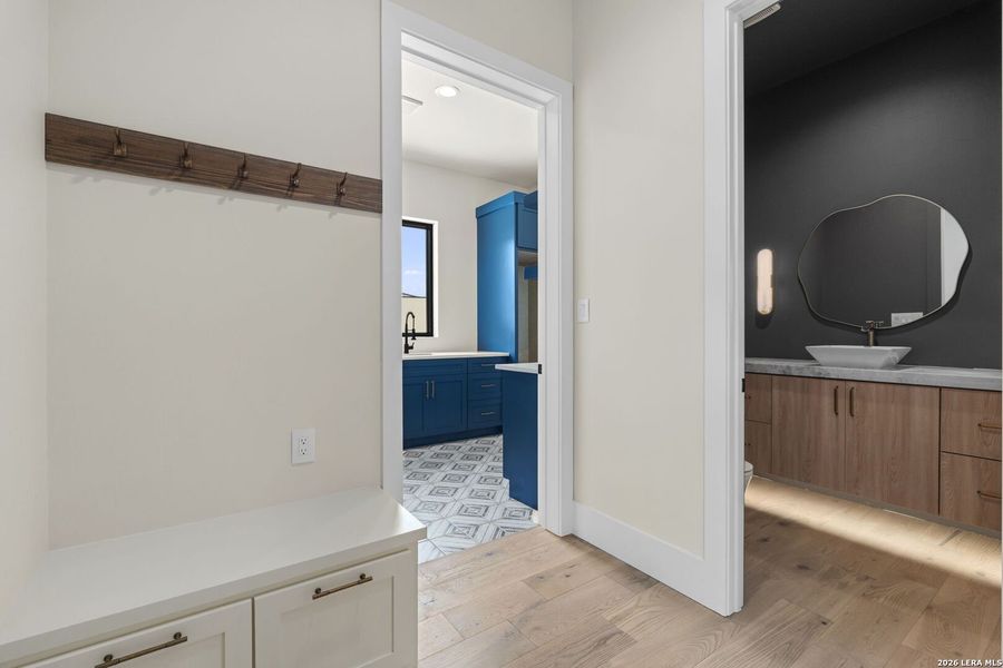 Furnished interior view inside a new home in , San Antonio (Image 47).