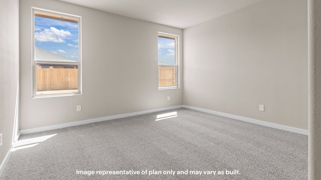 Spacious, unfurnished interior of a new home in Homestead at Parks Bell Ranch, Odessa (Image 13).