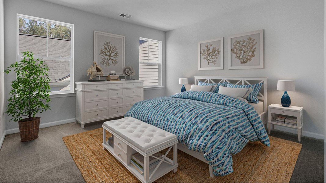 Furnished interior view inside a new home in , Summerville (Image 9).