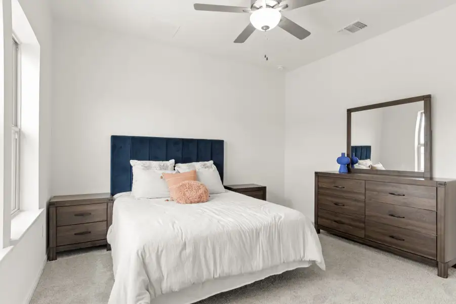 Furnished interior view inside a new home in Trace, San Marcos (Image 7). Furnished interior view inside a new home in Trace, San Marcos (Image 7).